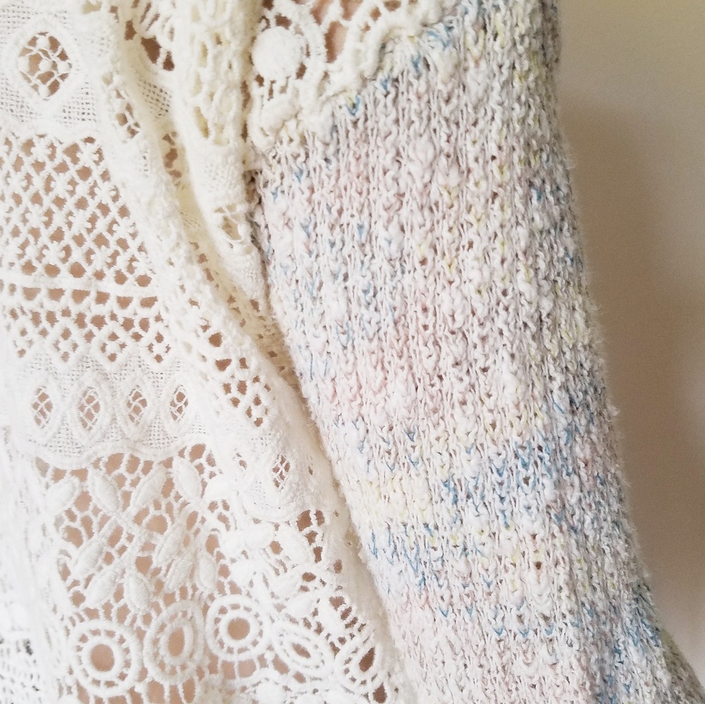 🍁SOLD🍁Free People Lace Back Sweater - Picture 4 of 5